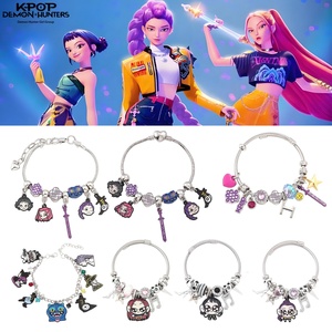 Pulsera de Aleación Galvanizada con Diseño de Personajes de Anime K-POP del Grupo de Cazadores de Brujas de la <span class=keywords><strong>Película</strong></span> Naifei, Suministro Transfronterizo - Product Image 2