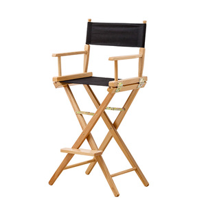 <span class=keywords><strong>Chaise</strong></span> de <span class=keywords><strong>réalisateur</strong></span> haute en bois blanc pliable de luxe pour adultes, logo personnalisé VIP, robuste - Product Image 6