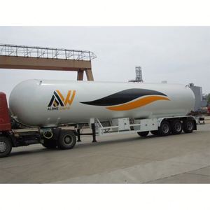 New 6x4 Trailer Dangerous Goods Transport Vehicle Oil Bulk Fuel Tanker Aluminum Alloy LGBF - Product Image 2