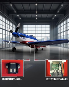 <span class=keywords><strong>Avion</strong></span> RC électronique <span class=keywords><strong>P51</strong></span> avec stabilisateur gyroscopique et envergure de 400 mm, <span class=keywords><strong>avion</strong></span> en mousse électrique pour extérieur, jouet radiocommandé - Product Image 6