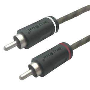 Câble audio-vidéo RCA de haute qualité <span class=keywords><strong>Alpine</strong></span> 5m pour autoradio, <span class=keywords><strong>caisson</strong></span> de basses, lecteur DVD Carrozzeria, haut-parleur - VQA Paramedios - Product Image 5