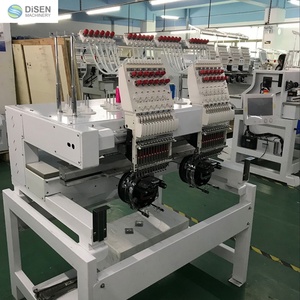 เครื่องปักหมวกอุตสาหกรรมแบบคอมพิวเตอร์รุ่นใหม่ Disen 2 หัว ความเร็วสูง 1000 เข็ม/นาที - Product Image 1