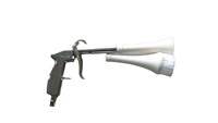 Pistola de soplado de aire negro Tornado de alta calidad 6-9 Bar limpieza en seco neumática para lavado de coches herramientas de limpieza de lavadora de coches a presión