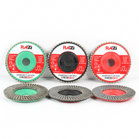 Outils Raizi - Disque à lamelles diamanté électroplaqué de 4,5 pouces/115 mm pour toutes les pierres, le verre et le métal