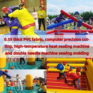 <span class=keywords><strong>Ring</strong></span> <span class=keywords><strong>de</strong></span> <span class=keywords><strong>boxe</strong></span> gonflable commercial portable pour jeux <span class=keywords><strong>de</strong></span> lutte et <span class=keywords><strong>de</strong></span> combat, idéal pour événements sportifs et installations <span class=keywords><strong>de</strong></span> compétition - Product Image 2