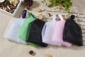 Women's Eco-friendly PE <strong>Mesh</strong> <strong>Foaming</strong> Bubble <strong>Net</strong> Face Washing Sponges Quick Delivery Facial Cleaning Bubble Puff A95 - Product Image 3