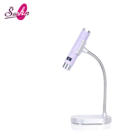 Nouvelle Lampe LED Professionnelle Haute Puissance Rechargeable avec Capteur IA pour Ongles, Minuteur 30s/60s, Portable et Mini UV avec Support