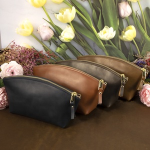Nouveauté : Trousse de toilette portable personnalisée en cuir PU, sacs à maquillage multifonctions pour femmes, organiseur de cosmétiques à double couche - Product Image 6