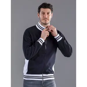 Sudadera con Cremallera Completa Bicolor, Merchandising Personalizado - Product Image 1