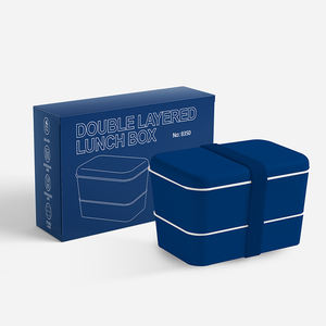 Lekfre Couleur Bleu Profond Plastique PP Micro-ondable Acheter Boîtes à Bento Boîte à Bento Japonaise Tiffin Boîte à Lunch Set Chaozhou Fabrication - Product Image 1