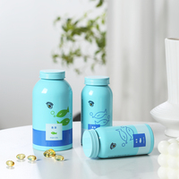 120ml 200ml 330ml 350ml 500ml 750ml Emballage de bouteille de vitamine en métal Bouteilles de capsule d'impression personnalisées Bouteilles de médecine vides en aluminium
