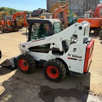 Chargeuse sur pneus BOBCAT S770 d'occasion, performances excellentes, adaptable aux conditions de travail difficiles, garantie d'un an.