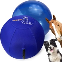 Fundas para Pelotas de Equilibrio Gigantes Inflables, Resistentes, No Explosivas, para Entrenamiento Interactivo de Perros y Caballos al Aire Libre