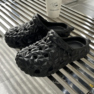 Sandales décontractées respirantes Deran OEM Durian Croc Hole pour hommes et femmes, tongs antidérapantes avec plateforme pour chaussures - Product Image 2