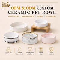 NicePets Fabricant de bols pour animaux de compagnie en céramique sur mesure OEM ODM |   Usine de bols avec logo de marque privée |   Gamelle pour chat et chien, prête à l'exportation, faible MOQ