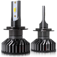 Phares super lumineux de qualité supérieure Ampoules à LED automobiles à économie d'énergie de 6000 lumens avec dissipation thermique rapide