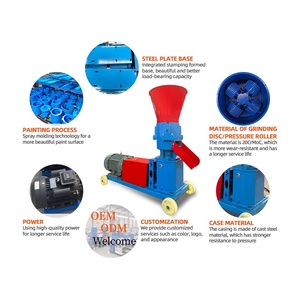 Chuyên Nghiệp Thức Ăn Làm Máy Động Vật Gia Cầm Gia Súc Bò Pillet Máy Gà Thức Ăn Viên Máy Làm Cho Chăn Nuôi Thức Ăn - Product Image 3