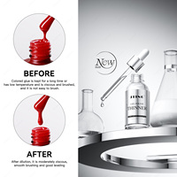 JTING une goutte pour une bouteille couleur claire Gel vernis à ongles plus mince 30G mélange colle Gel vernis à ongles OEM professionnel ongles fournitures Salon