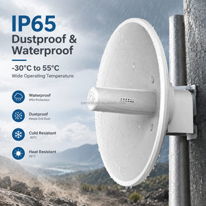 Antenne parabolique longue portée 20 km 23dBi IP65 Gigabit IEEE802.3AF 48V PoE Bridge WAN LAN Port 5.8GHz Pont WiFi sans fil extérieur PtP - Product Image 3