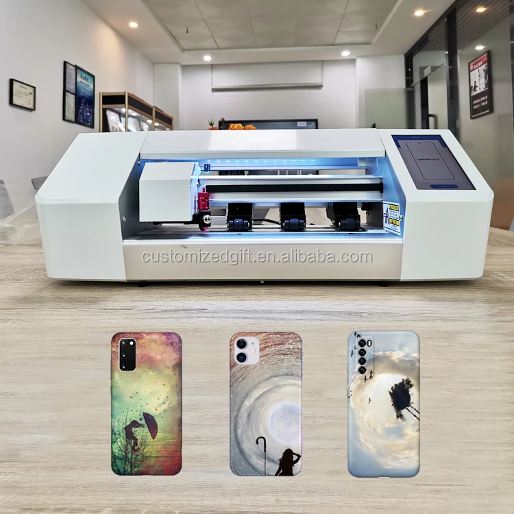 Качественная машина для резки пленки для Iphone/Samsung/Huawei, умная машина для защиты экрана мобильного телефона из гидрогеля