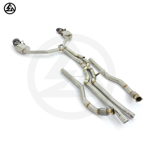 Csz cho AUDI RS6/rs7 C7 4.0tt 2013-2018 đầy đủ hệ thống ống xả midpipe Muffler OEM van kiểm soát catback - Product Image 5