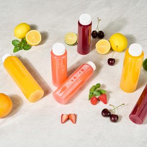 VANTUR Y-26105-10 Botellas de Plástico PET de 350 ml (12 oz) para Jugos, Bebidas Líquidas, con Tapa de Rosca y Etiqueta Personalizada - Product Image 5