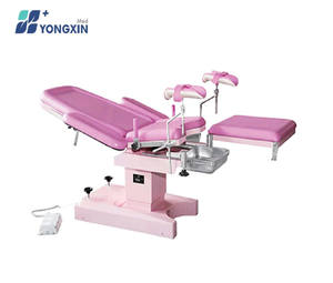 YXZ-Q3 klinik tıbbi jinekolojik sandalye ayarlanabilir çelik tıbbi taşınabilir jinekoloji muayene masa sandalye - Product Image 6