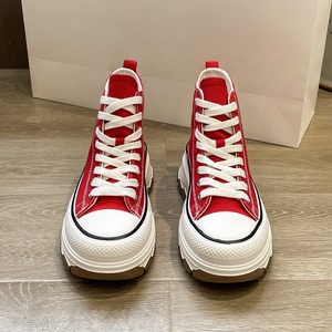 Zapatillas de Lona de Moda 2026 para Mujer, Estilo Casual con Plataforma Alta y Suela Gruesa para Estudiantes - Product Image 5