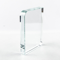 Trophée en cristal haute transparence HONOR pour la reconnaissance des réalisations d'entreprise, souvenirs, trophées et récompenses