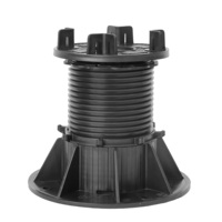Pied de support réglable en plastique Taurus pour dalles de pavage, carreaux de porcelaine, pavés en béton, système de sol surélevé pour cuisines et hôtels extérieurs