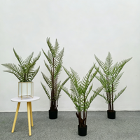 Plante artificielle de fougère en pot, style chinois moderne, fougère de Boston, idéale pour jardin, cour et aménagement paysager - Nouvelle collection en promotion