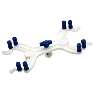 Pinza de mariposa de aluminio Oukaimei, pinza de bureta ajustable para uso en experimentos químicos de laboratorio - Product Image 3