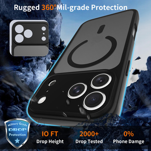 Funda Magnética de Alta Calidad para iPhone 1716 15 14 Pro Max, con Protección de Lente y Orificios Precisos, Tacto Suave - Product Image 5