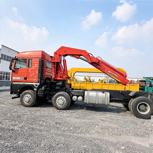 Grúa Articulada Hidráulica Montada en Camión para Construcción, Rotación Cantilever, Capacidad de 3 a 16 Toneladas, Componente Central del Motor - Product Image 1