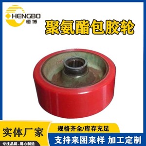 Roues en polyuréthane Hengbo 0110, pneus pleins sur mesure, résistantes à l'usure, antidérapantes - Product Image 5