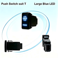 Interrupteur marche/arrêt 12V pour réfrigérateur avec voyant LED bleu pour Toyota Hilux Large