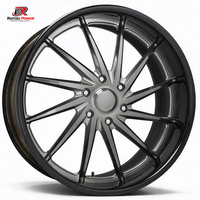Jantes en alliage forgé polies sur mesure 20-26 pouces 5x115 5x120 5x127 pour Lowrider Chevelle Nova Cadillac DeVille Ford