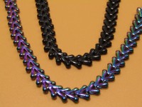 Nouveau bracelet en acier inoxydable 18K de 6 mm de large, motif feuille d'olivier émaillée colorée, pour femmes