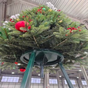 Árbol de Navidad Gigante de 6 Metros de Alta Calidad, Modelo 2026, con Base, Material PE/PVC Ecológico, Luces LED - Product Image 2