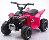 Quad électrique tout-terrain pour enfants avec fonction MP3 et volant de direction au pied pour les jeux en extérieur