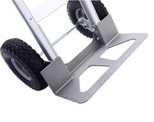 Camiones de mano resistentes con 10 ruedas inflables de goma, capacidad de <span class=keywords><strong>2</strong></span> ruedas <span class=keywords><strong>Dolly</strong></span> 550lbs - Product Image 3