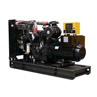 Groupe électrogène diesel à châssis ouvert SDEC Shangchai 150 kW 200 kW avec alternateur sans balais pour l'alimentation électrique temporaire des projets
