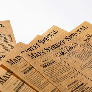 Papel para Hornear Recubierto de Alta Calidad de 8x8 Pulgadas, Venta Directa de Fábrica, Papel para Envolver Alimentos, Empaque para Pan, Hamburguesas, Pizza y Pasteles - Product Image 2