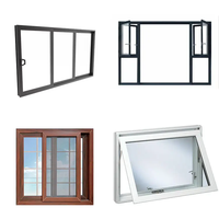 Fenêtre à battant Nuoxin en PVC blanc, à ouverture manuelle, encastrée, pour abri de jardin, poulailler, garage, avec cadre 6063-T6, écoénergétique