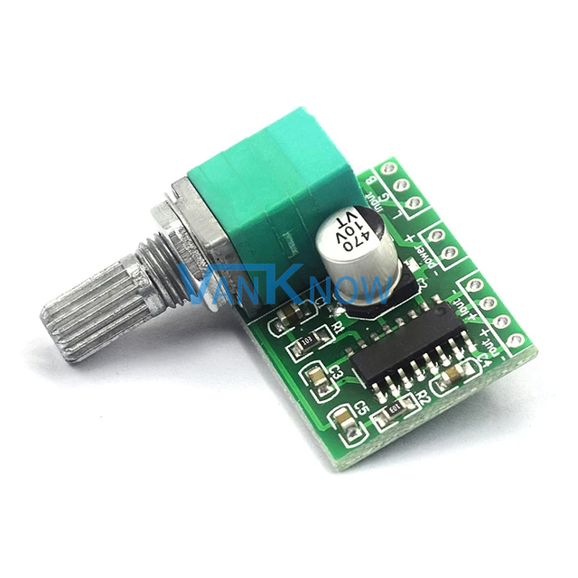 Mini PAM8403 5V Digital Power Amplifier Audio Board USB Powered Switch Potentiometer GF1002 PAM8403 Amplifier Driver Modules