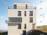 Villa modulaire préfabriquée en acier galvanisé léger, installation rapide, maison moderne, structure en acier durable, hôtel, appartement