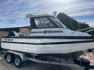 Barco de Pesca de Aluminio Sea King de <span class=keywords><strong>6</strong></span> <span class=keywords><strong>Metros</strong></span>, Easycraft, a <span class=keywords><strong>Precio</strong></span> Económico, Embarcación de 20 Pies, Yate Pequeño, Barco de Velocidad con Casco en V Profunda - Product Image 1