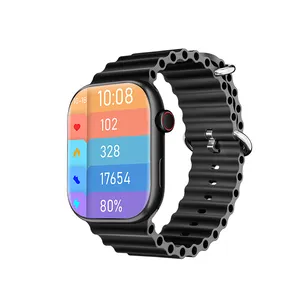 1.83英寸薄膜晶体管液晶高清大屏幕支持心率血压智能手表无线通话功能时尚智能手表