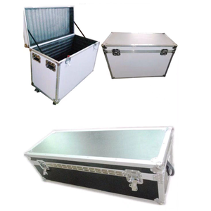 Vintage box luggage aluminium luggage box travel box suitcase trolley luggage bag for motorcycle