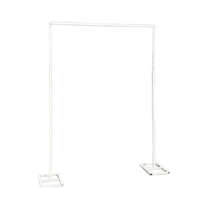 Arco Floreale a Forma di Cuore <span class=keywords><strong>con</strong></span> Supporto, Sfondo di Rose Artificiali per Palcoscenico Matrimoniale - Product Image 5